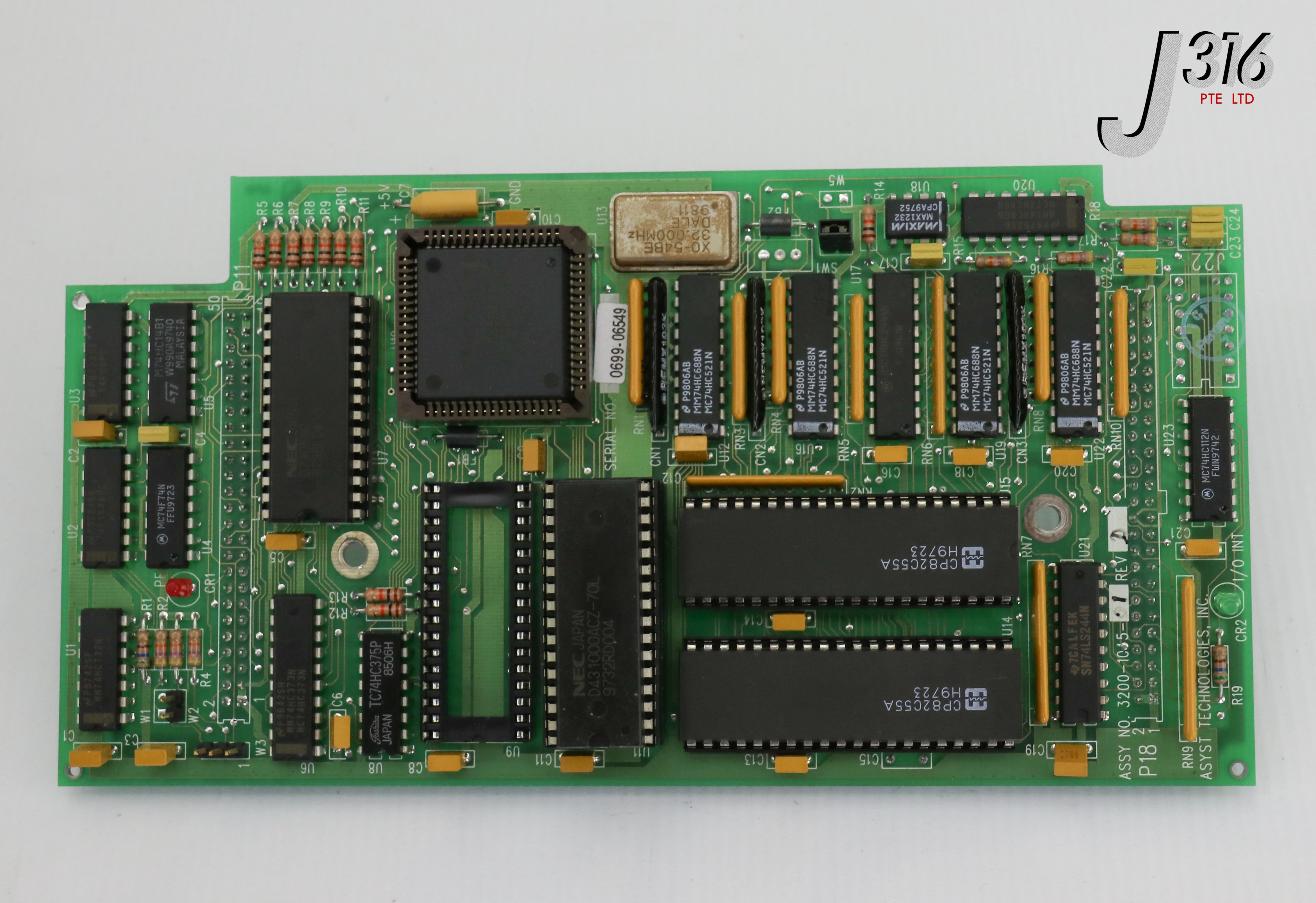 ユウ 5961 ASYST PCB SERVO CONTROL W/ PCB 3200-1045-01, 9700-4282-01
